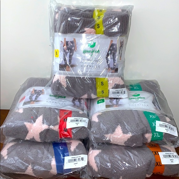 Honeydew Ladies’ Chenille Lounge PJ Pants, Gray - Picture 3 of 15